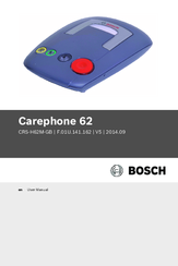Bosch Carephone 62 User Manual