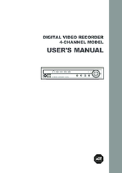 ADT 4-channel DVR User Manual