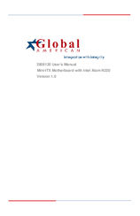 Global American 2808120 User Manual