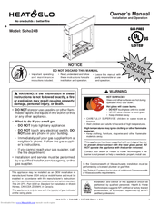 Heat & Glo SOHO24B Owner's Manual