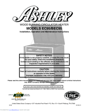 Ashley BEC95 Installation & Operation Manual