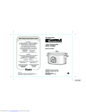 Kenmore 100.68332 Use & Care Manual