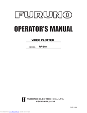 Furuno RP-340 Operator's Manual