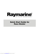 Raymarine Race Master Quick Start Manual For