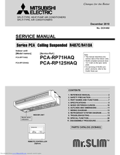 Mitsubishi Electric PCA-RP71HAQ Service Manual