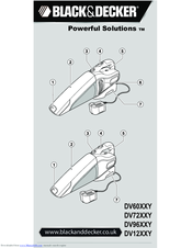Black & Decker Dustbuster DV12XXY H2 User Manual