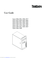 Lenovo ThinkCentre 8700 User Manual