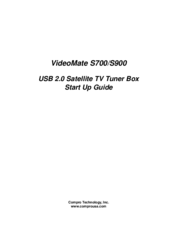 COMPRO VideoMate S900 User Manual