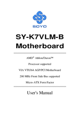 SOYO SY-K7VLM-B User Manual