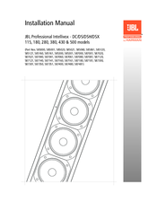 JBL Professional Intellivox DSX280 Installation Manual