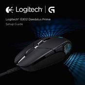 Logitech G302 Daedalus Prime Setup Manual