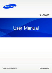 Samsung SM-G800F User Manual