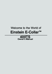 Einstein E-collar 400TS Owner's Manual