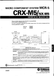 Yamaha CRX-M5 Service Manual