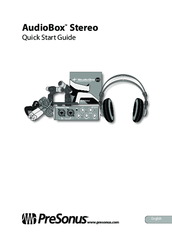 PRESONUS AudioBox Stereo Quick Start Manual