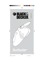 Black & Decker Dustbuster V2410G Manual