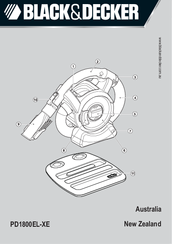 Black & Decker Dustbuster Flexi PD1800EL-XE Original Instructions Manual