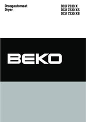 Beko DCU 7330 X User Manual