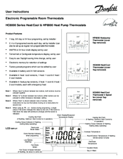 Danfoss HP8000 User Instructions
