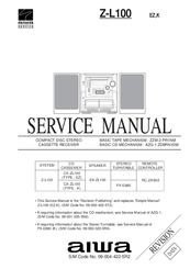 Aiwa CX-ZL100 Service Manual