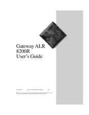 Gateway ALR 8200R User Manual