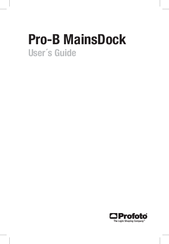 Profoto Pro-B MainsDock User Manual
