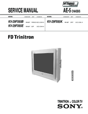 Sony Trinitron KV-29FX65E Service Manual