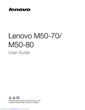 Lenovo M50-70 User Manual
