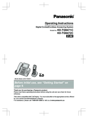 Panasonic KX-TG9472C Operating Instructions Manual