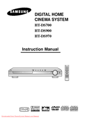 Samsung HT-DS970 Instruction Manual