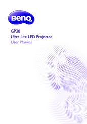 BenQ GP30 User Manual