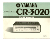 Yamaha CR-3020 Owner's Manual