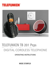 telefunken TB 202 Operating Instructions Manual
