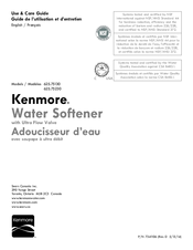 Kenmore 625.75230 Use & Care Manual