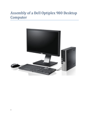 Dell Optiplex(980 Assembly Instructions Manual