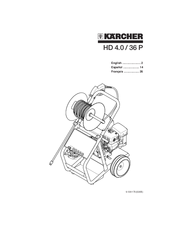 Kärcher HD 4.0/36 P Operator's Manual