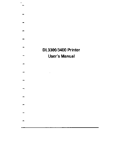 Fujitsu DL3300 User Manual