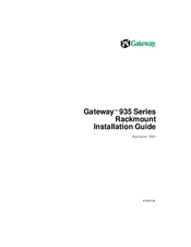 Gateway 935 series Installation Manual