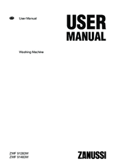 Zanussi ZWF 91283W User Manual