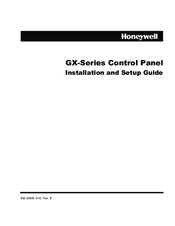 Honeywell GX-520 Installation And Setup Manual
