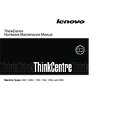 Lenovo ThinkCentre 0401 Hardware Maintenance Manual
