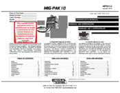 Lincoln Electric MIG-PAK 10 Operator's Manual