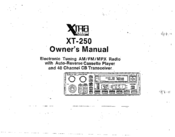 Audiovox XT·250 XTRA series Owner's Manual