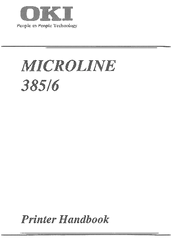 Oki MICROLINE 385/6 Handbook