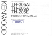 Kenwood TH-205A Instruction Manual