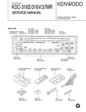 Kenwood KDC-316S Service Manual