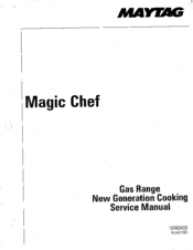 Magic Chef 3200 Service Manual