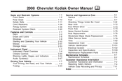 Chevrolet Kodiak 2008 Owner's Manual