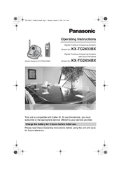 Panasonic KX-TG2433BX Operating Instructions Manual