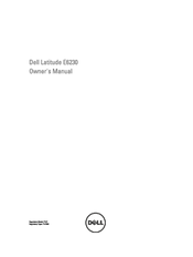 Dell Latitude E6230 Owner's Manual